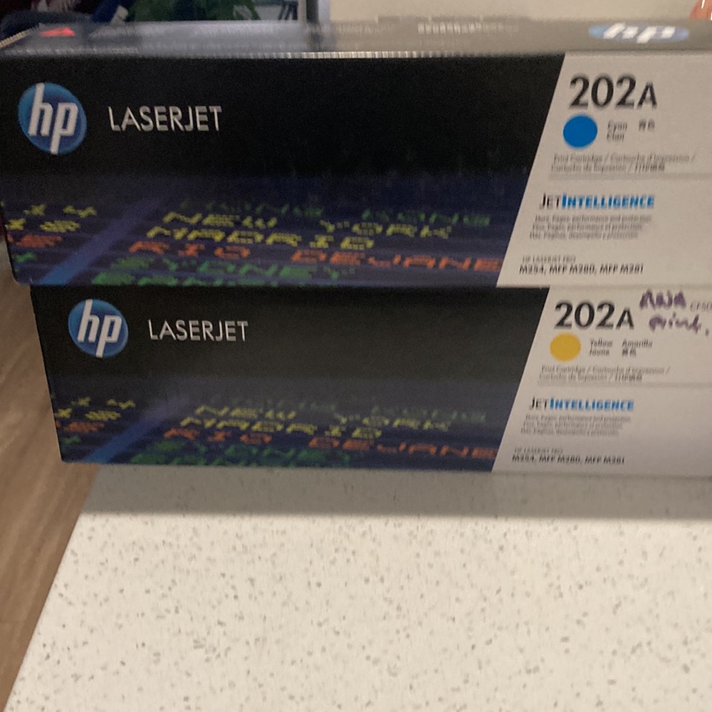 COPY - HP laser jet 202A Cyan CF501A .Jet intelligence laser jet pro M254, MFP,…